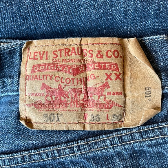 Levi’s 501 36x30 & Levi’s 501XX 36x30 bundle - Picture 5 of 14